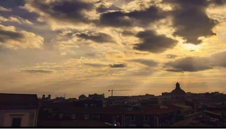 Attico Luxury Etnea Hotel Catania Bagian luar foto